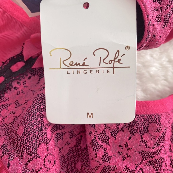 đź’•RENE ROFEđź’• Lingerie 2 piece set. Nightie with underwear. Brand new. Size M(6) - Picture 8 of 14